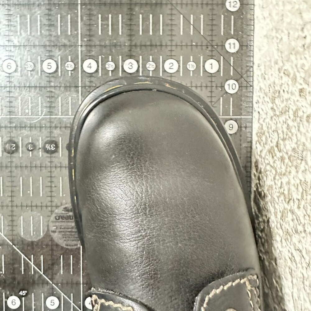 Dr. Martens Kids Size 4 Black Leather Combat Boot - Picture 11 of 11